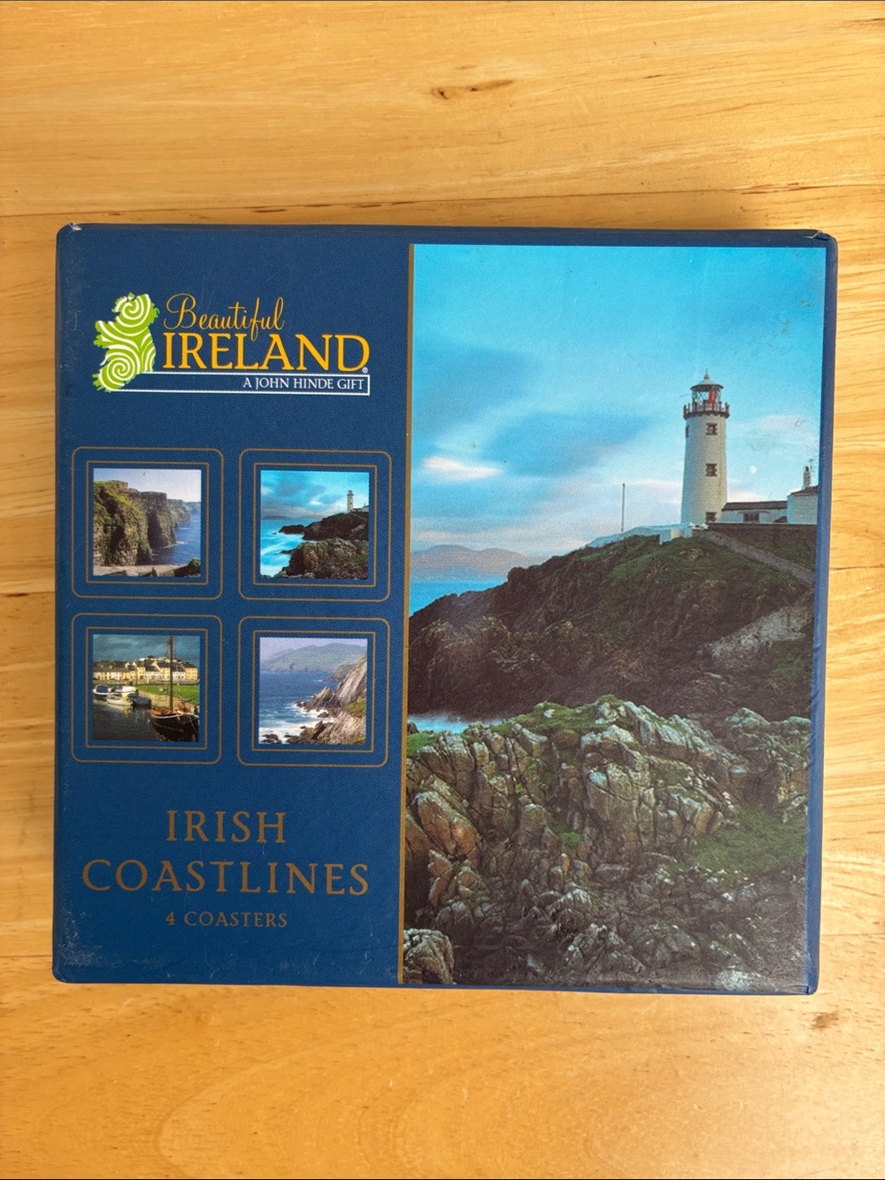 Irish Coastlines coaster set of 4
